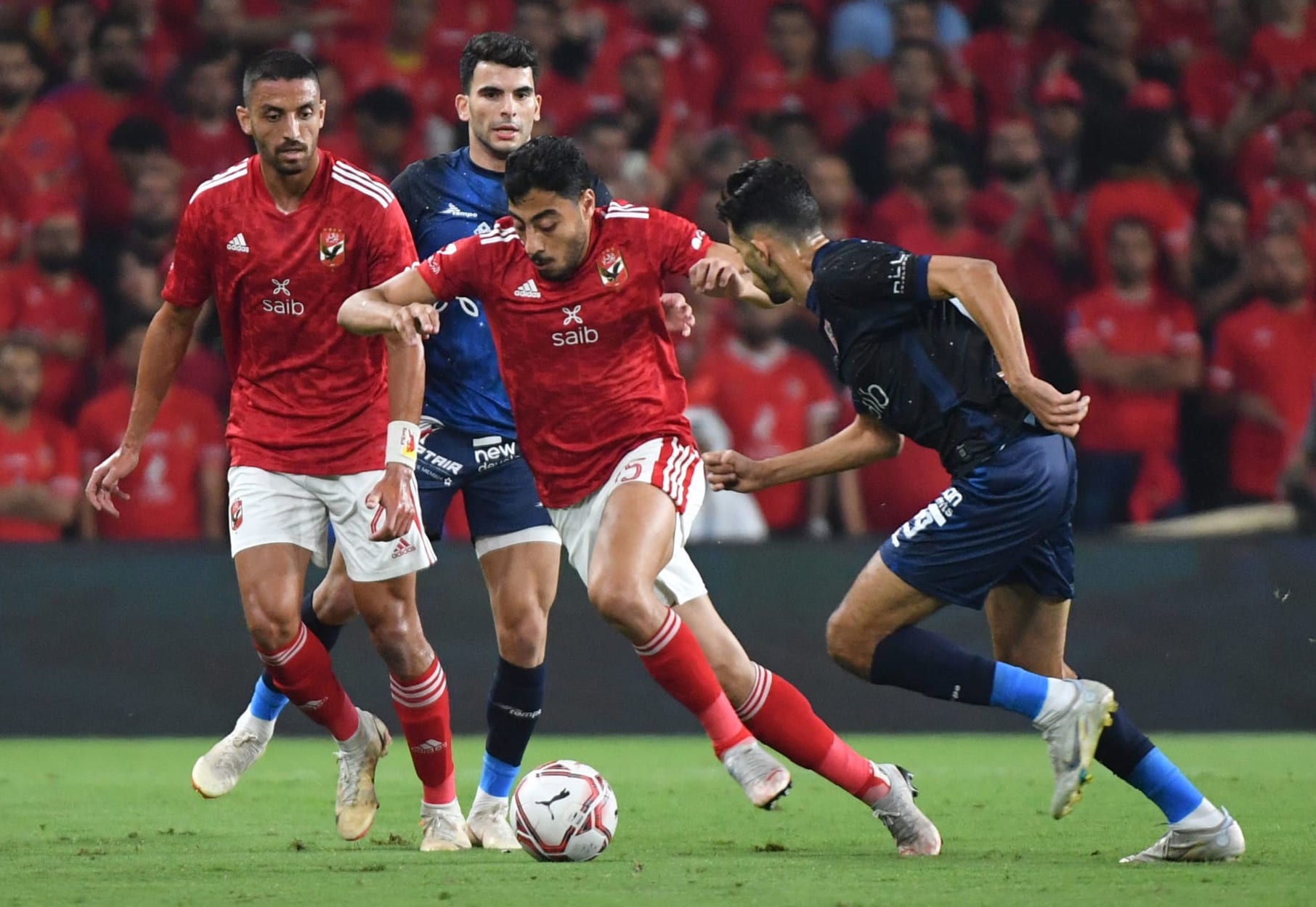 من مباراة سابقة بين الأهلي والزمالك