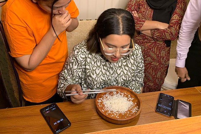 أثناء المحاولة