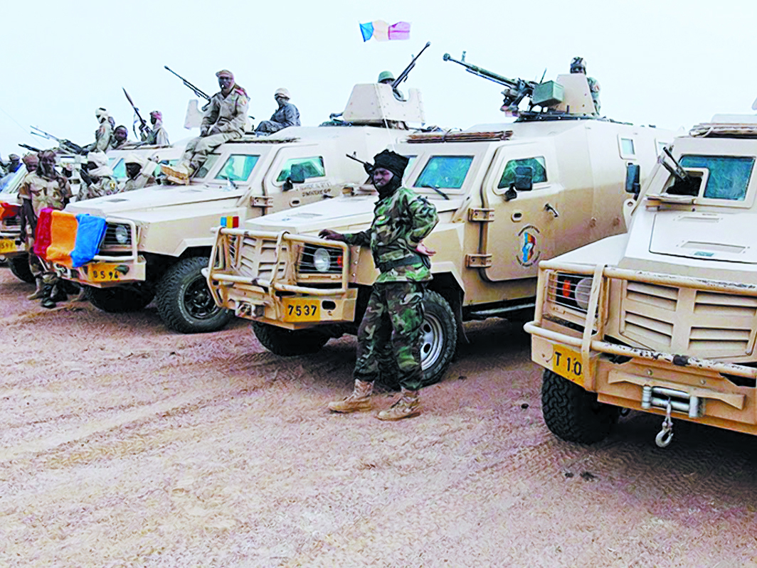 قوات الجيش التشادي خلال معارك مع جماعة بوكو حرام 'إرشيفية'