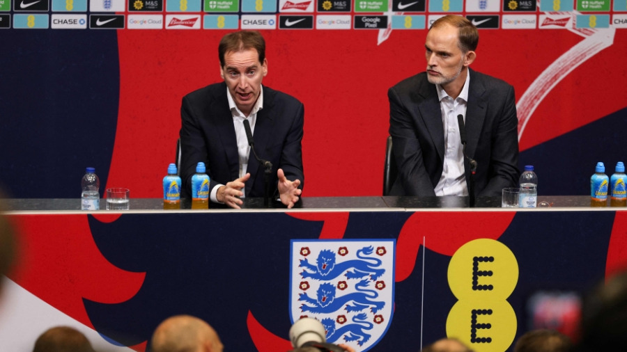 توخيل في مؤتمر تقديمه 