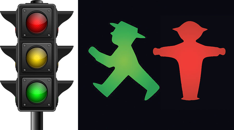 «الرجل ذو القبعة» صامد على إشارات المرور بألمانيا