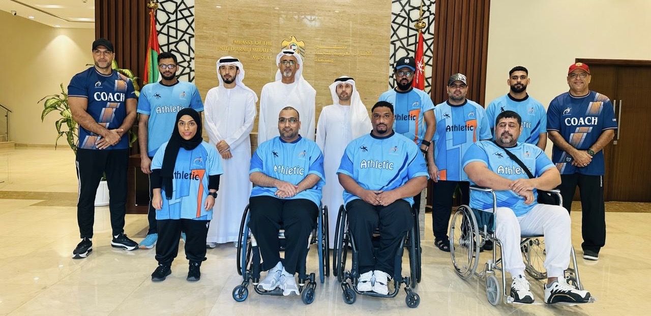 لقطة تذكارية خلال الاستقبال