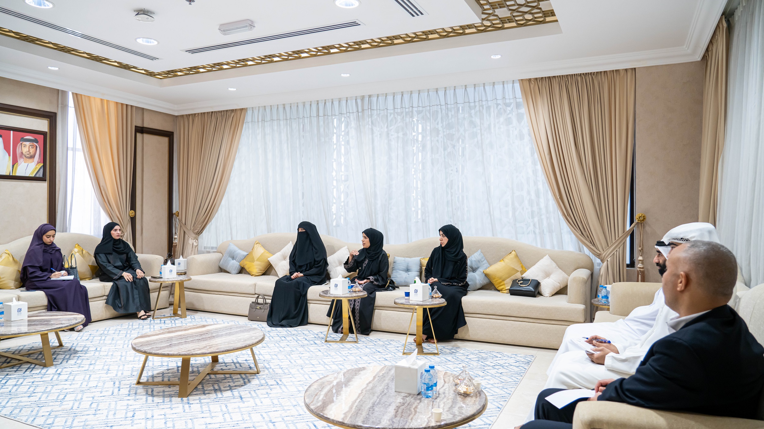 غرفة عجمان تستقبل وفداً من غرفة أم القيوين للاطلاع على أفضل ممارسات الموارد  البشرية