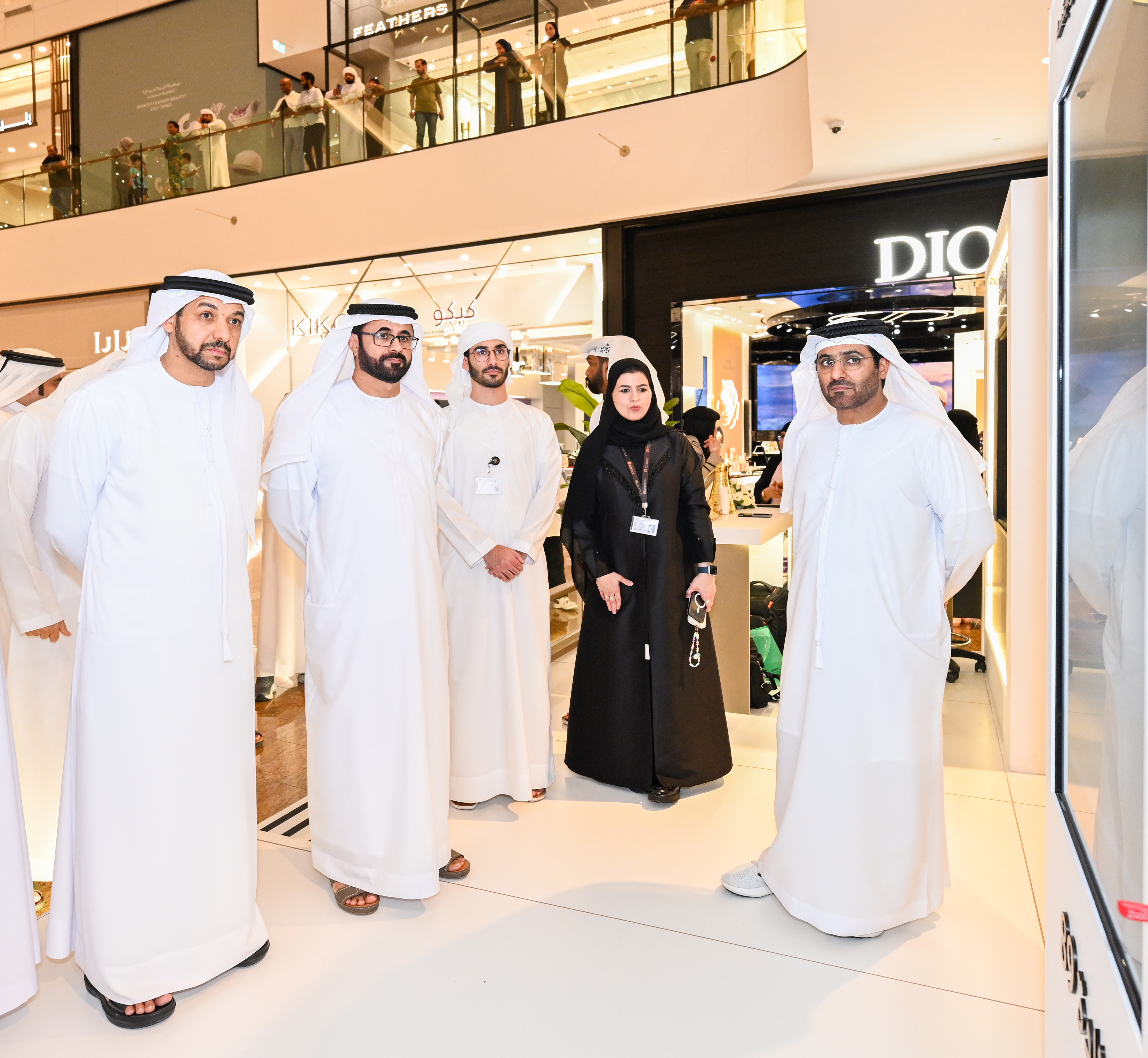 خلال افتتاح المعرض