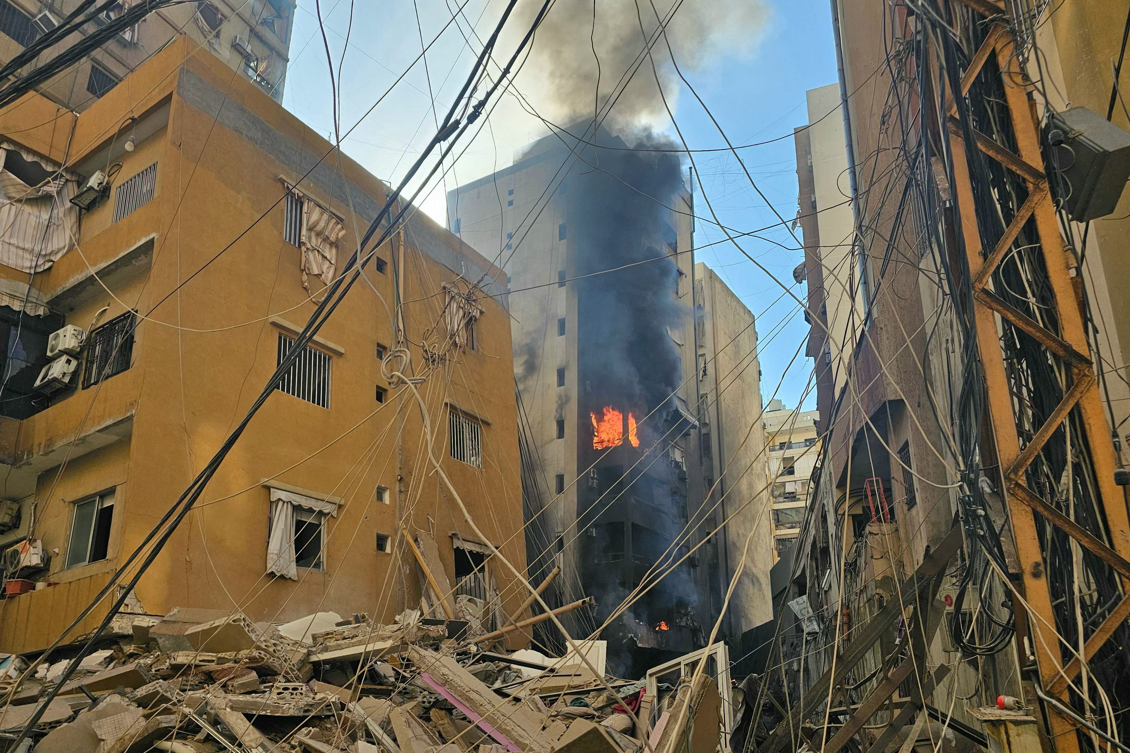 غارة إسرائيلية جديدة تهز الضاحية الجنوبية لبيروت