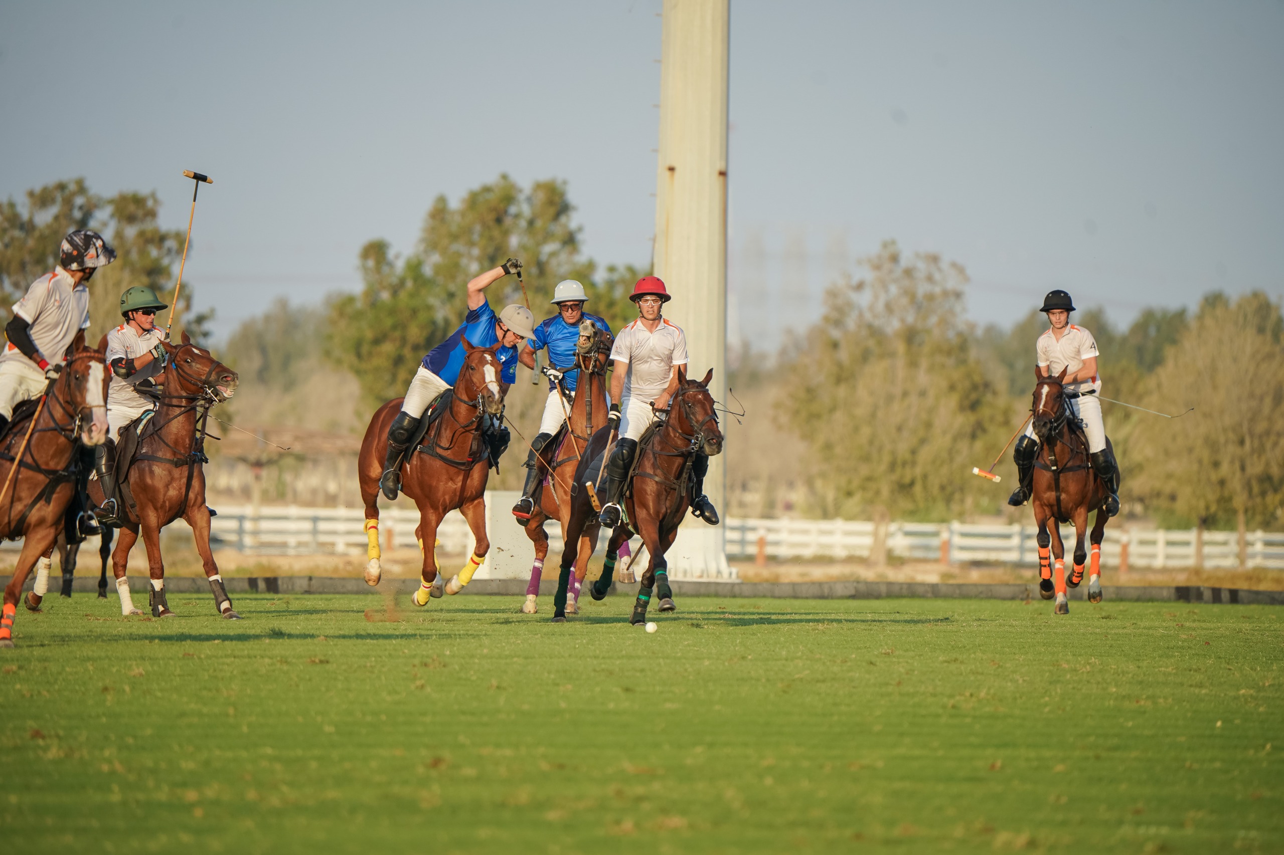 من مباريات الجولة الثانية للبولو