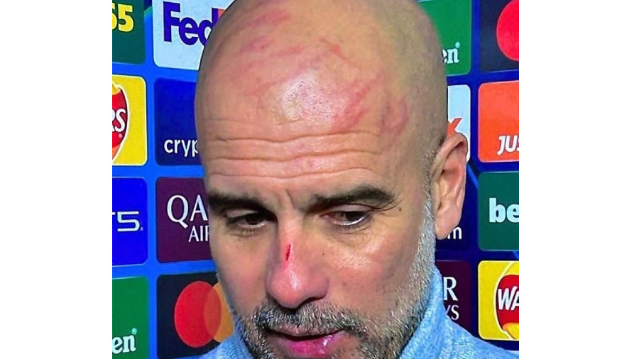 
غوارديولا بعد المباراة
