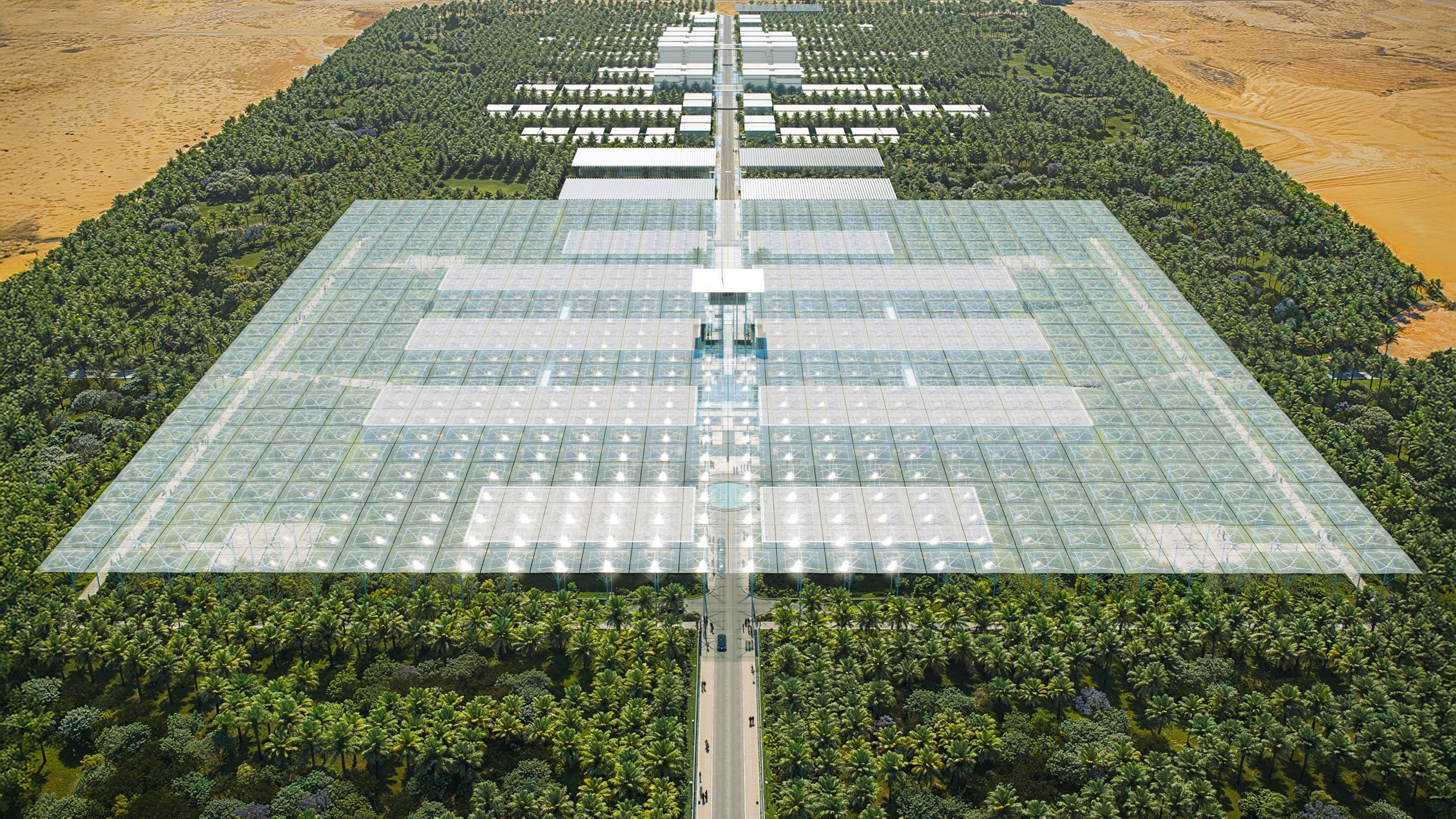 رسم تصوري لحي جواهر بوسطن الطبي