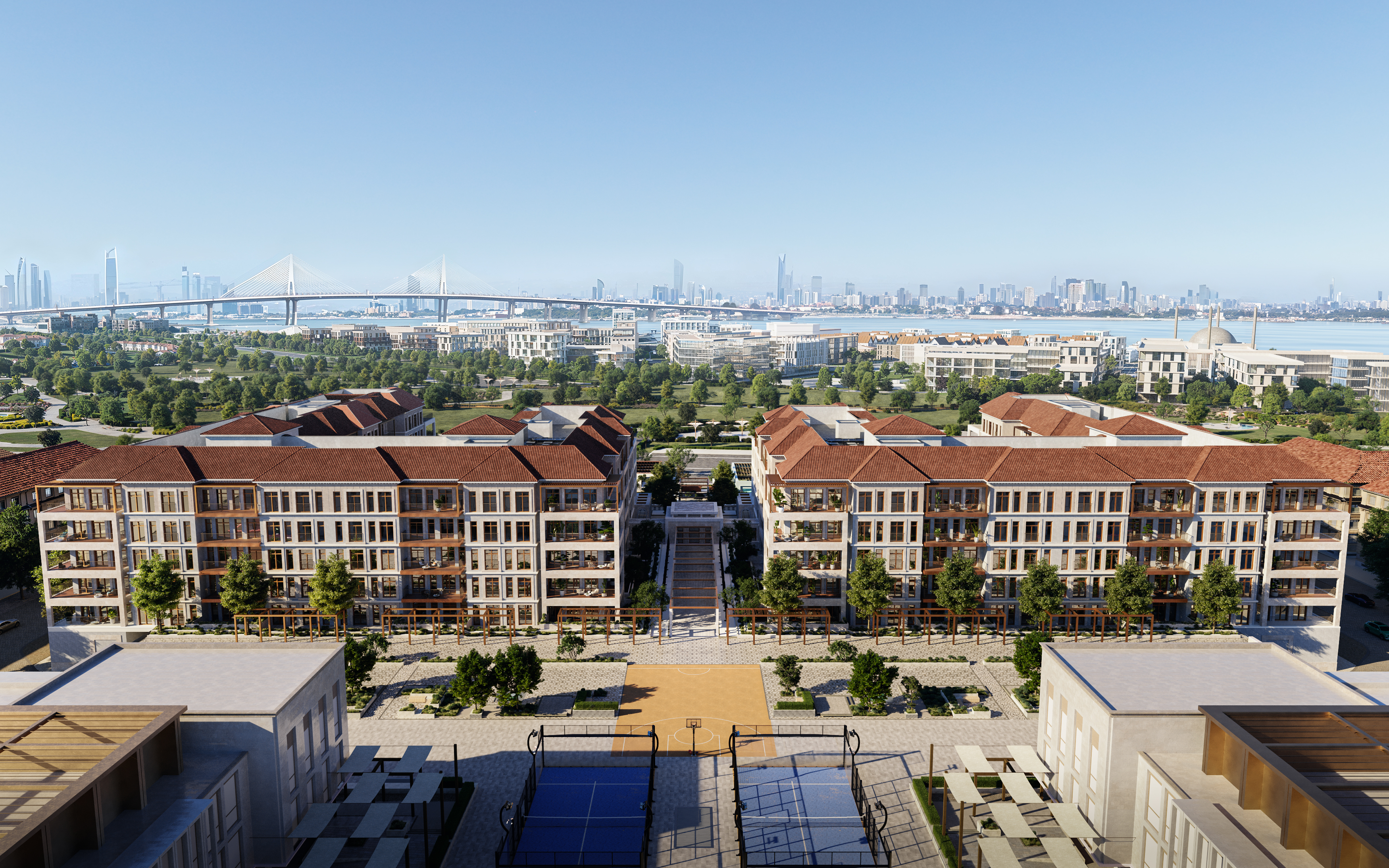 جانب من مشروع «نوايف بارك فيوز»