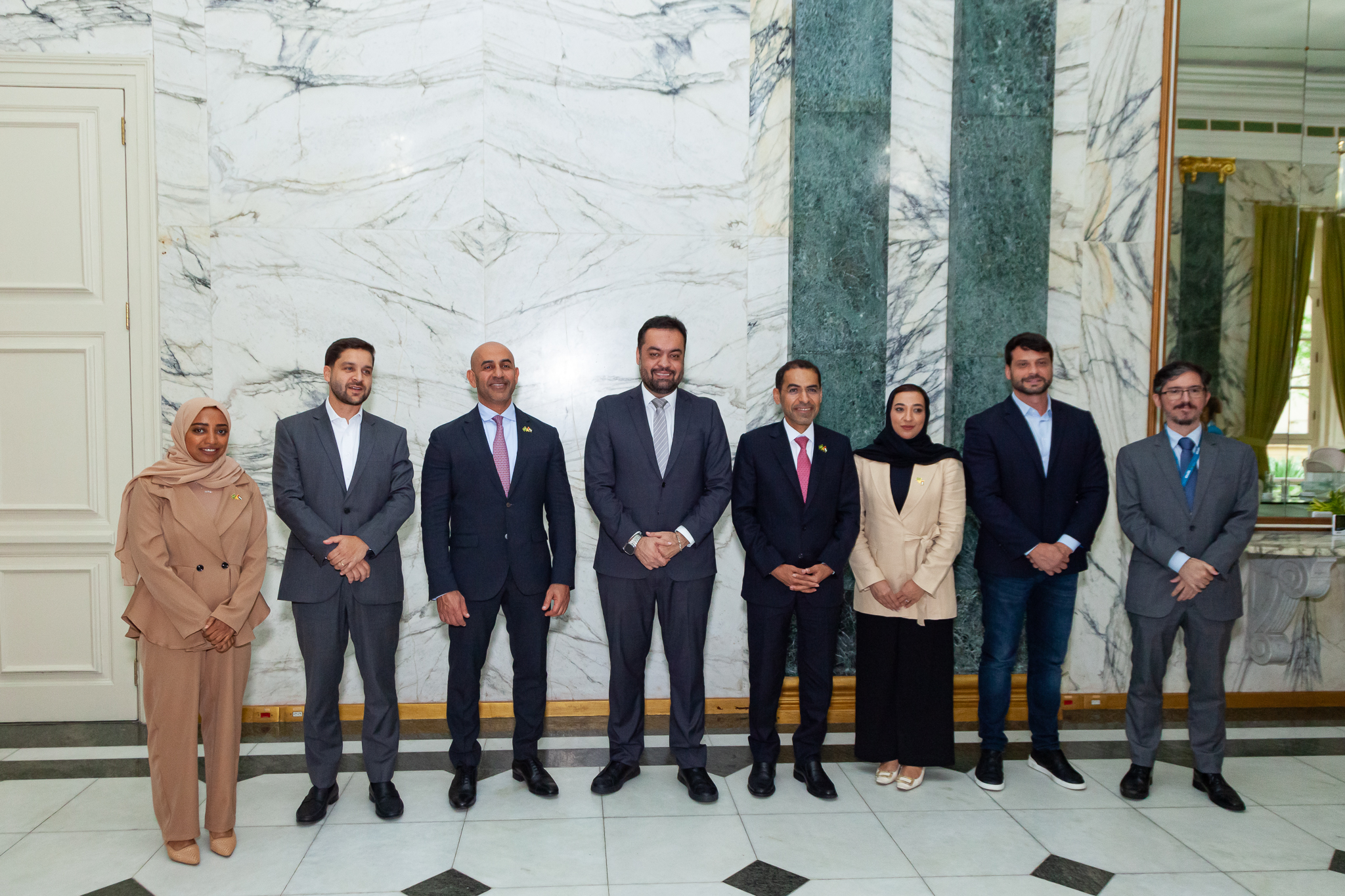 زيارة وفد التبادل المعرفي إلى البرازيل