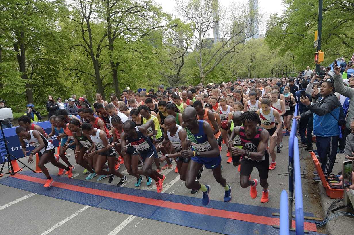 خلال منافسات سابقة في السباق الخيري