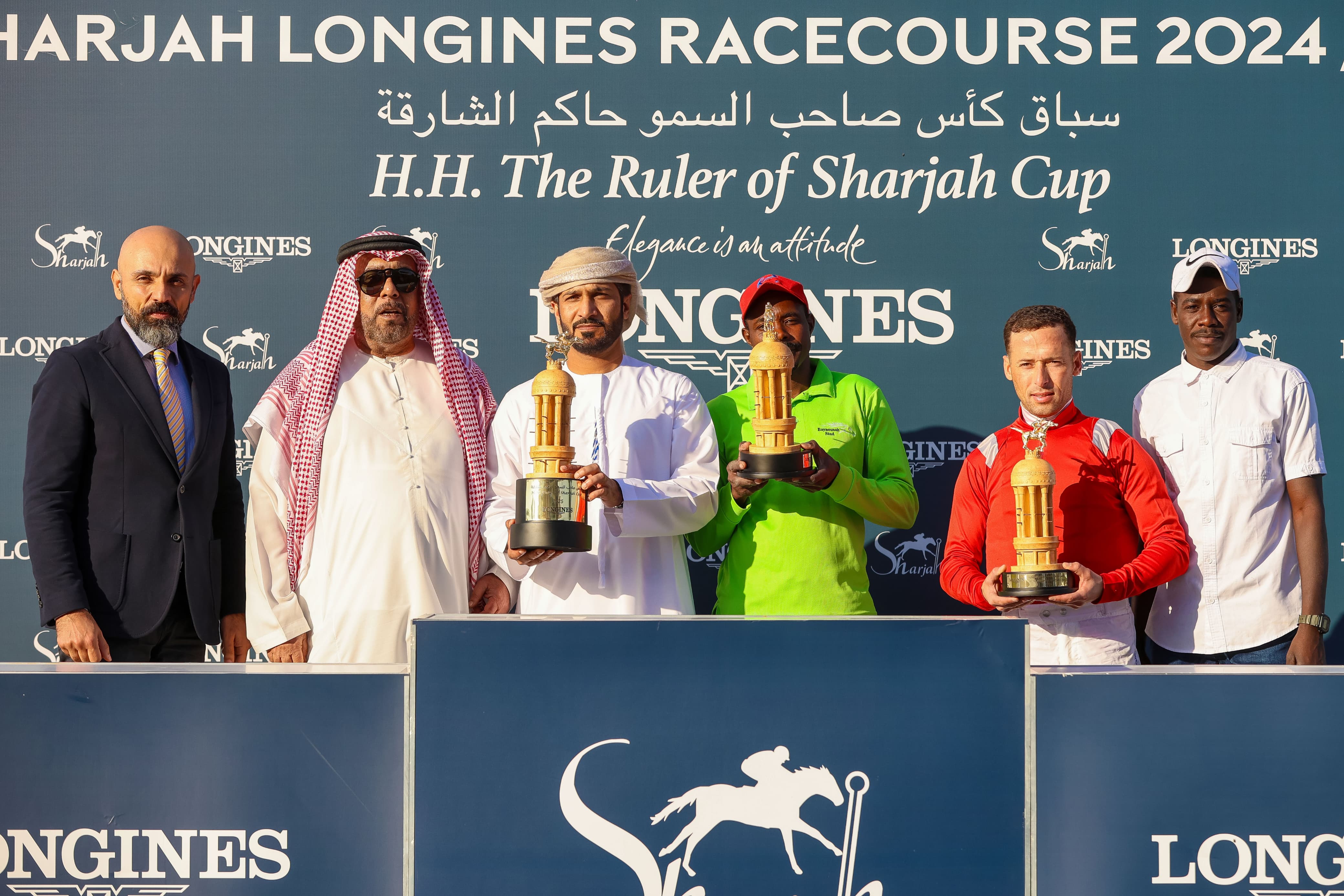 عبدالله بن ماجد وباتريك عون يتوجان الفائزين