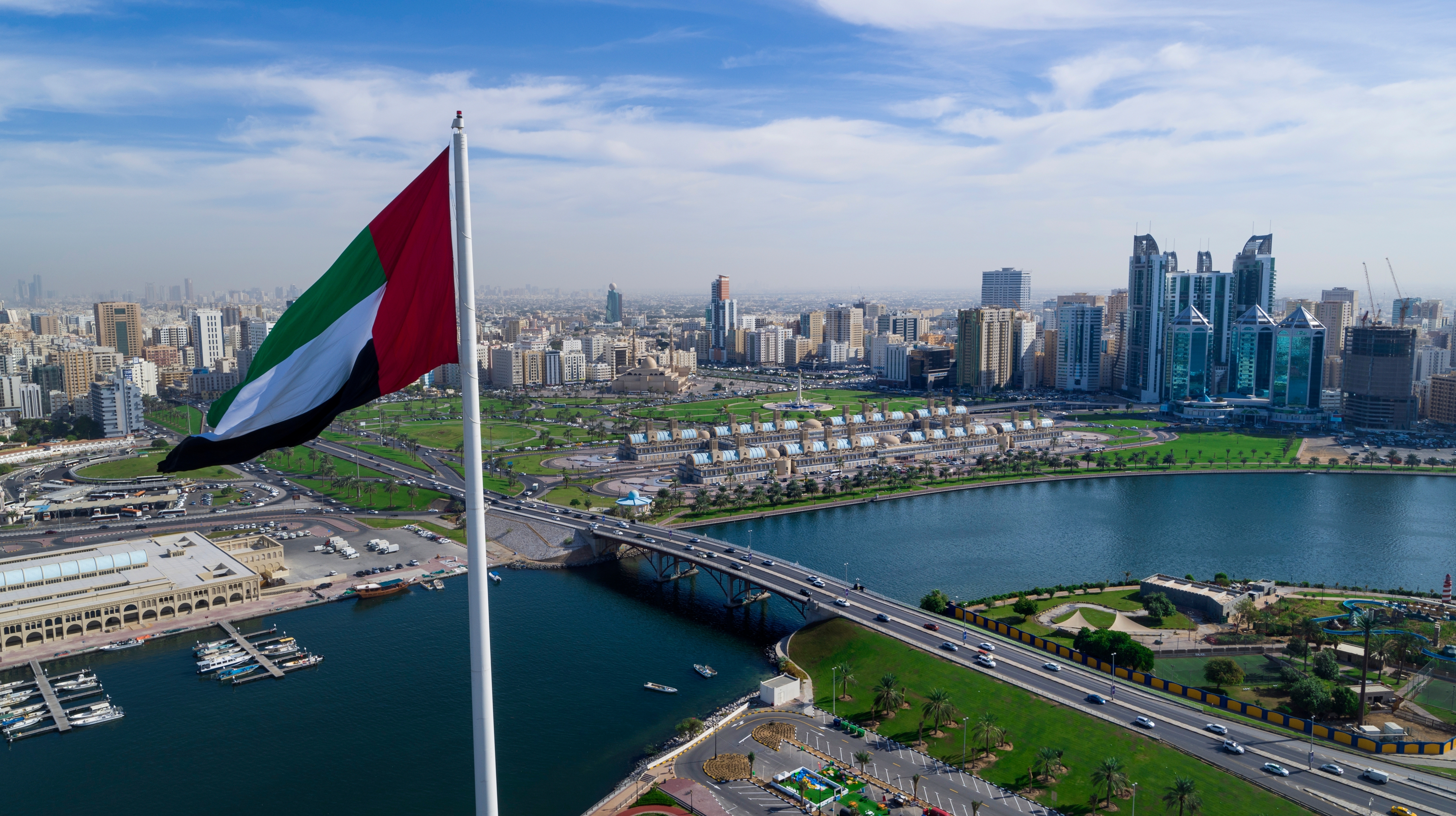 sharjah the flag land island