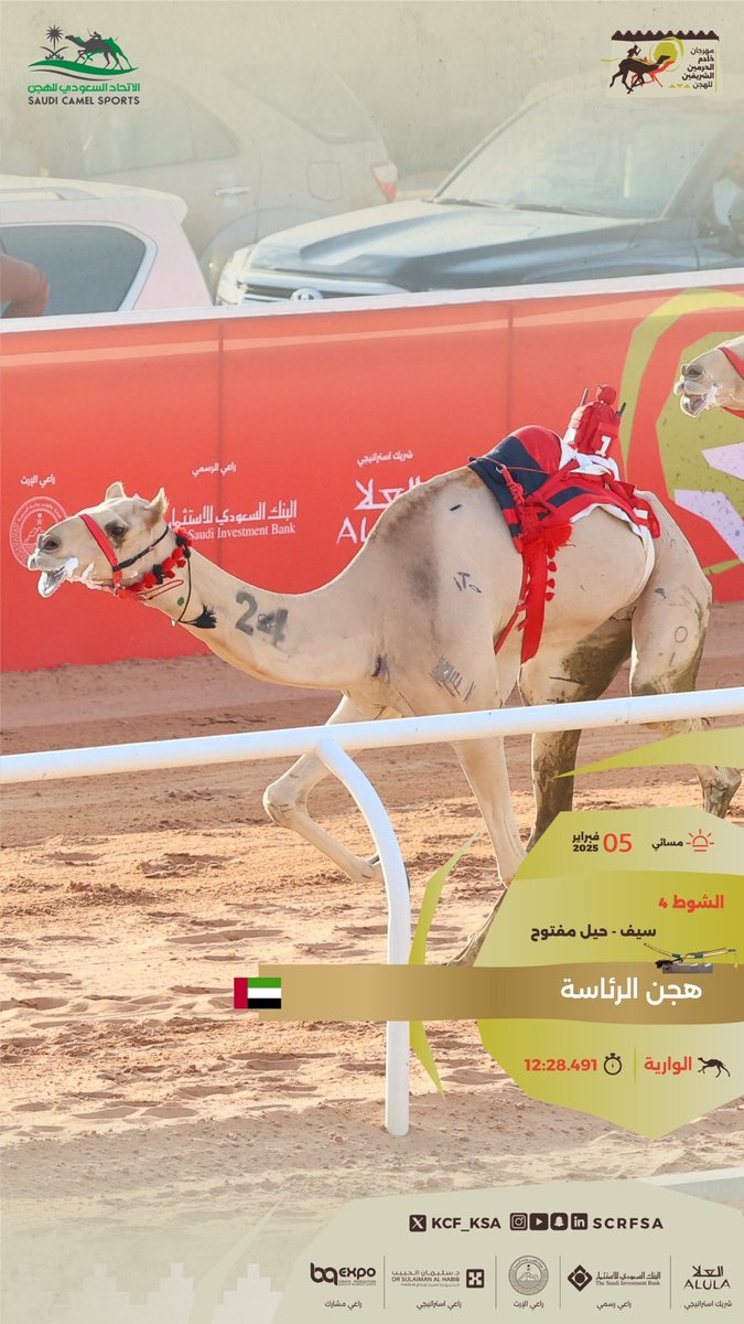 «الوارية» الفائزة بالسيف