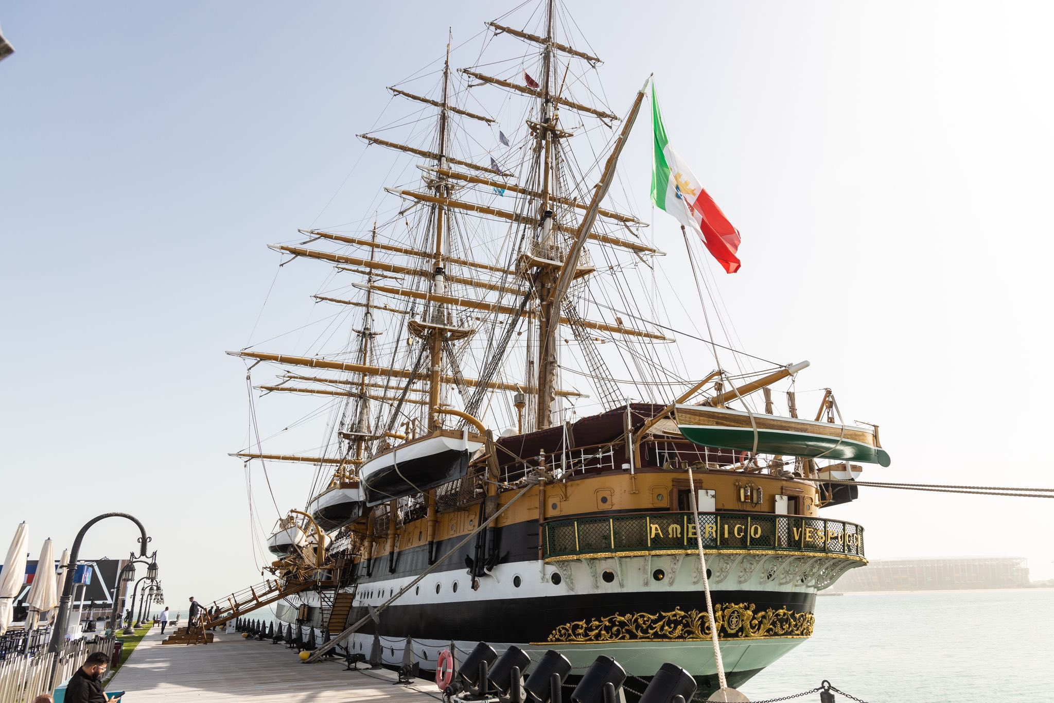 «أميرجو فيسبوشي» ترسو في العقبة