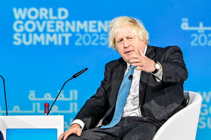 بوريس جونسون:  من حق الشعب الفلسطيني أن يحظى بالدولة ومعاناة غزة يجب أن تنتهي