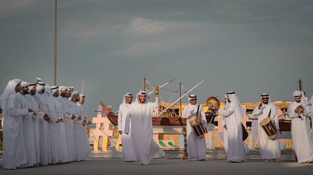 جماليات الفنون الشعبية بمهرجان الظفرة البحري