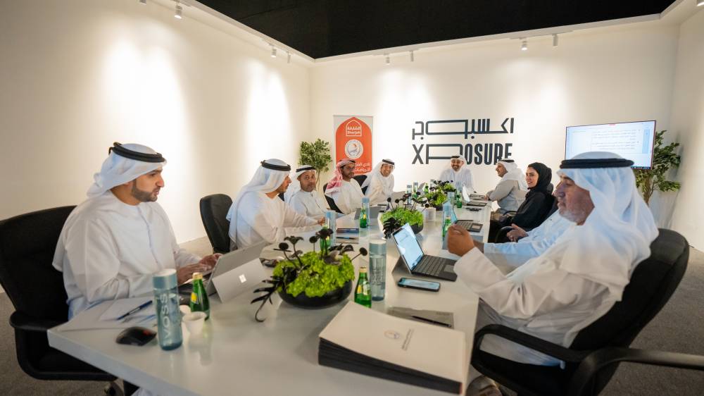 خالد المدفع يترأس الاجتماع