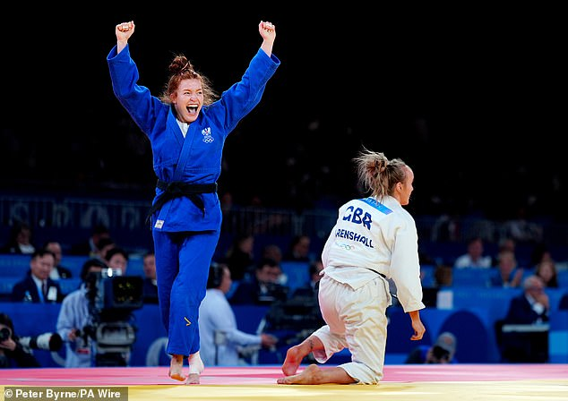 لوبيانا تحتفل في أولمبياد باريس