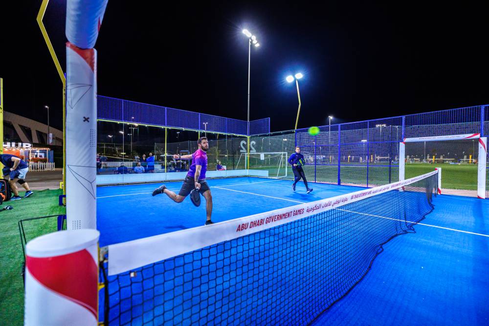 جانب من منافسات البادل