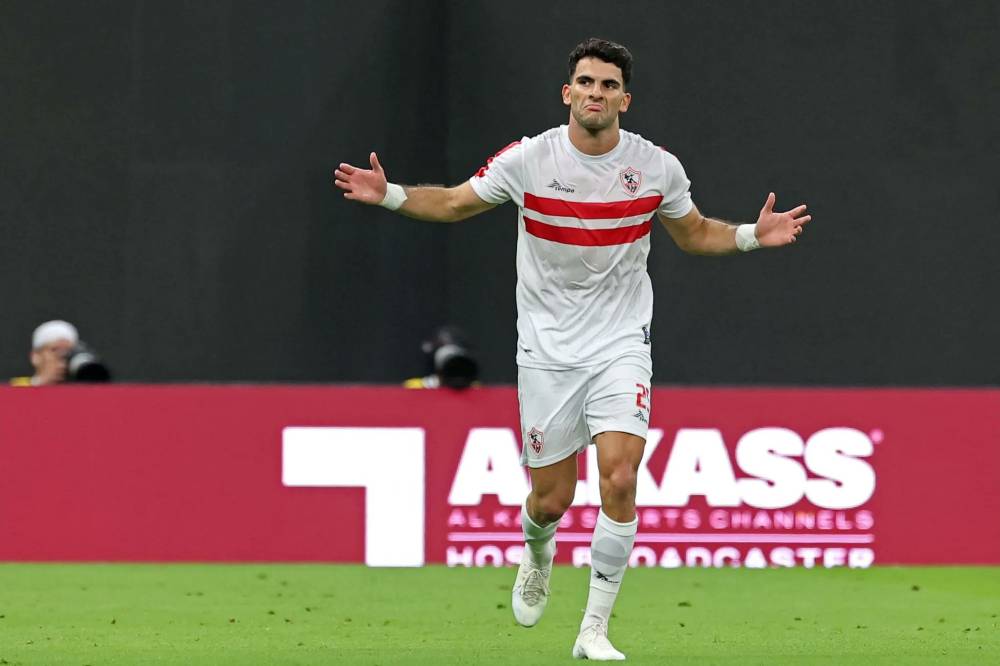 لاعب الزمالك أحمد سيد زيزو