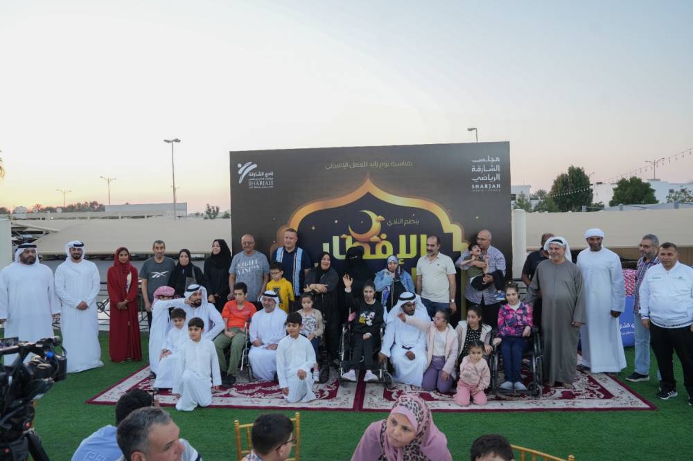 جانب من الاحتفالية بيوم زايد