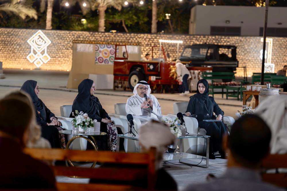 د. عبد العزيز المسلم يتحدث في الفعالية