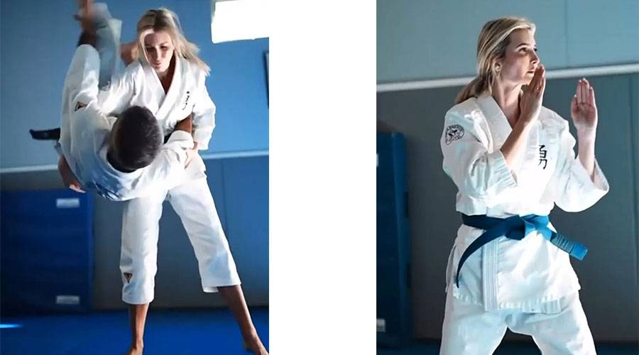 إيفانكا ترامب تستعرض مهاراتها في الجيوجتسو