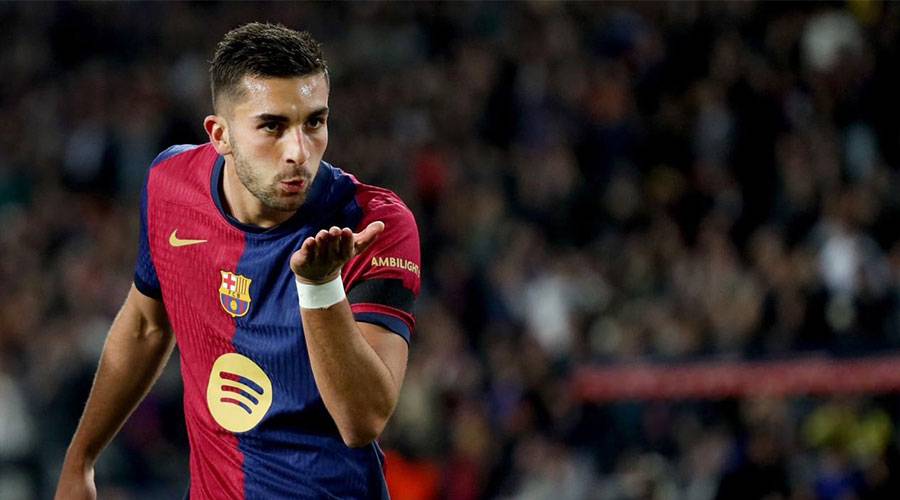 برشلونة يفوز على أوساسونا ويبتعد في صدارة الدوري الإسباني