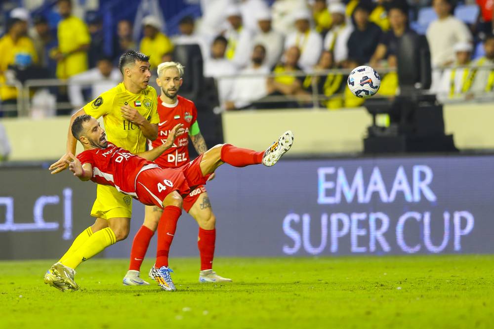 مباراة السوبر - الوصل وشباب الأهلي (( محمد شعلان ))