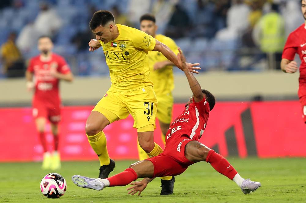 من لقاء شباب الأهلي والوصل ( تصوير: يوسف الأمير)