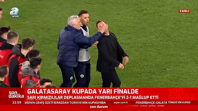 مورينيو لحظة قرصه أنف بوروك