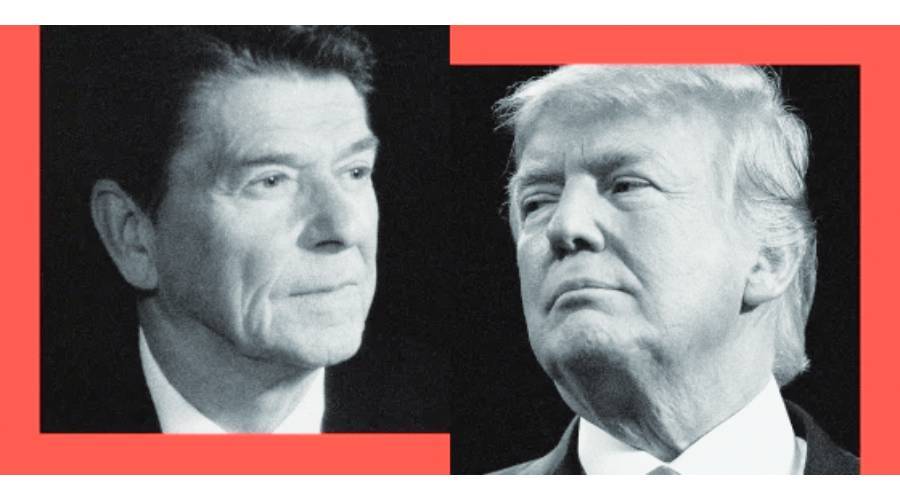 ترامب وريغان