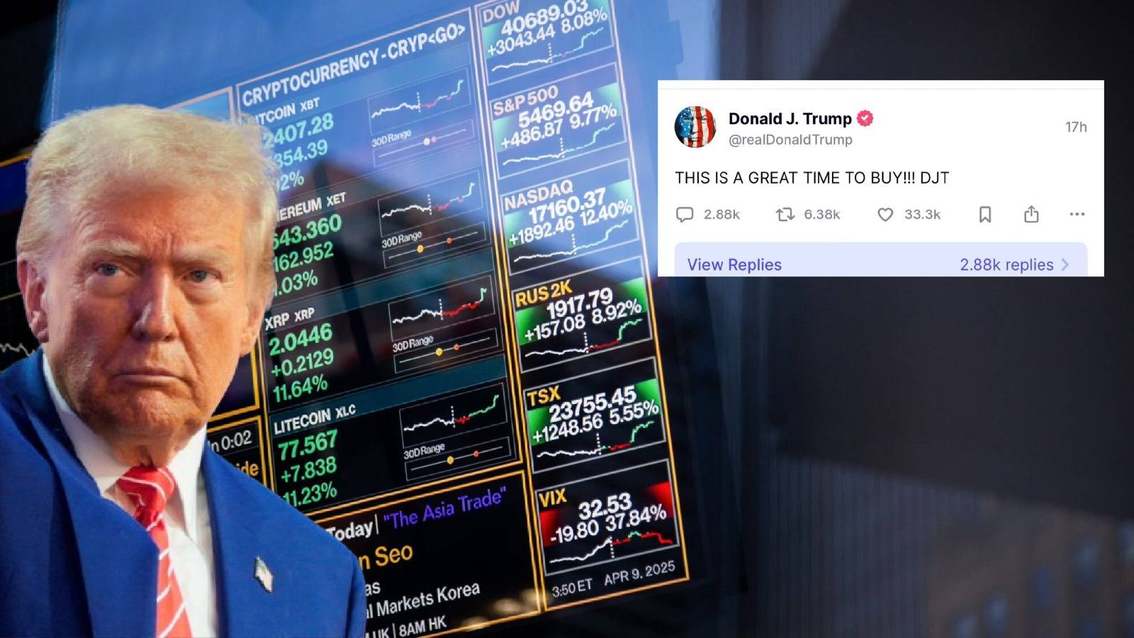 «الوقت الأمثل للشراء».. تصريح يضع ترامب في قلب معركة مع الديمقراطيين