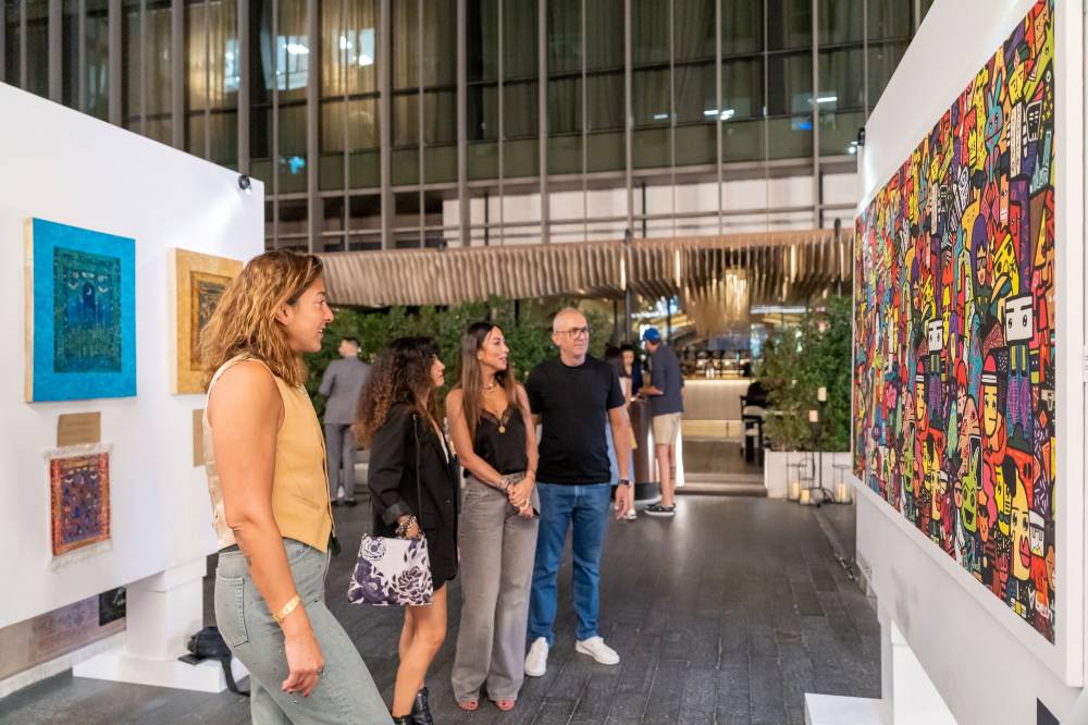 «ليالي الفن» تضئ  مركز دبي المالي