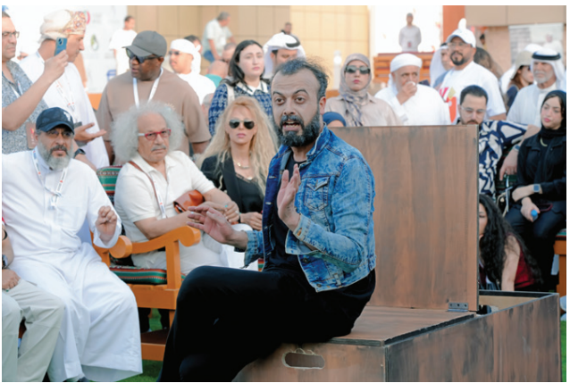 الجمهور يشارك في كتابة «يوميات ممثل مهزوم»