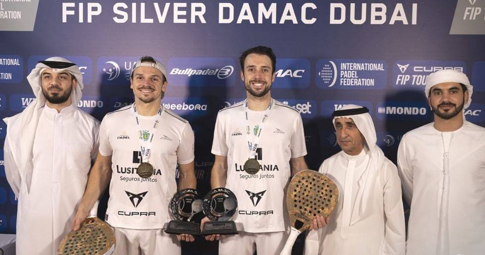 ثنائي برتغالي بطلاً للجولة الـ3 للاتحاد الدولي للبادل في دبي