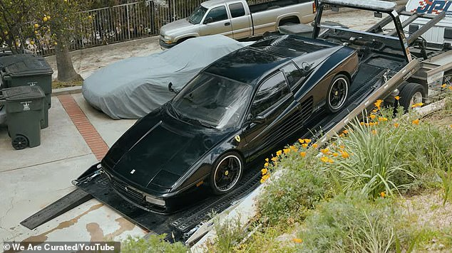 الفيراري لحظة نقلها