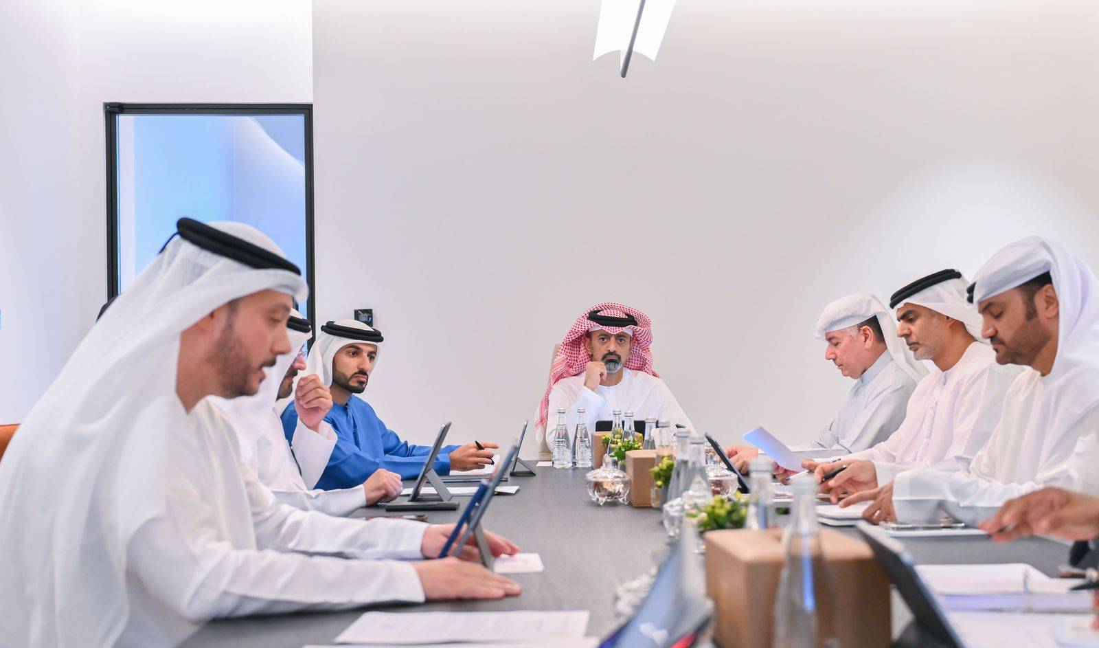 عمار بن حميد يترأس اجتماع مجلس الإدارة