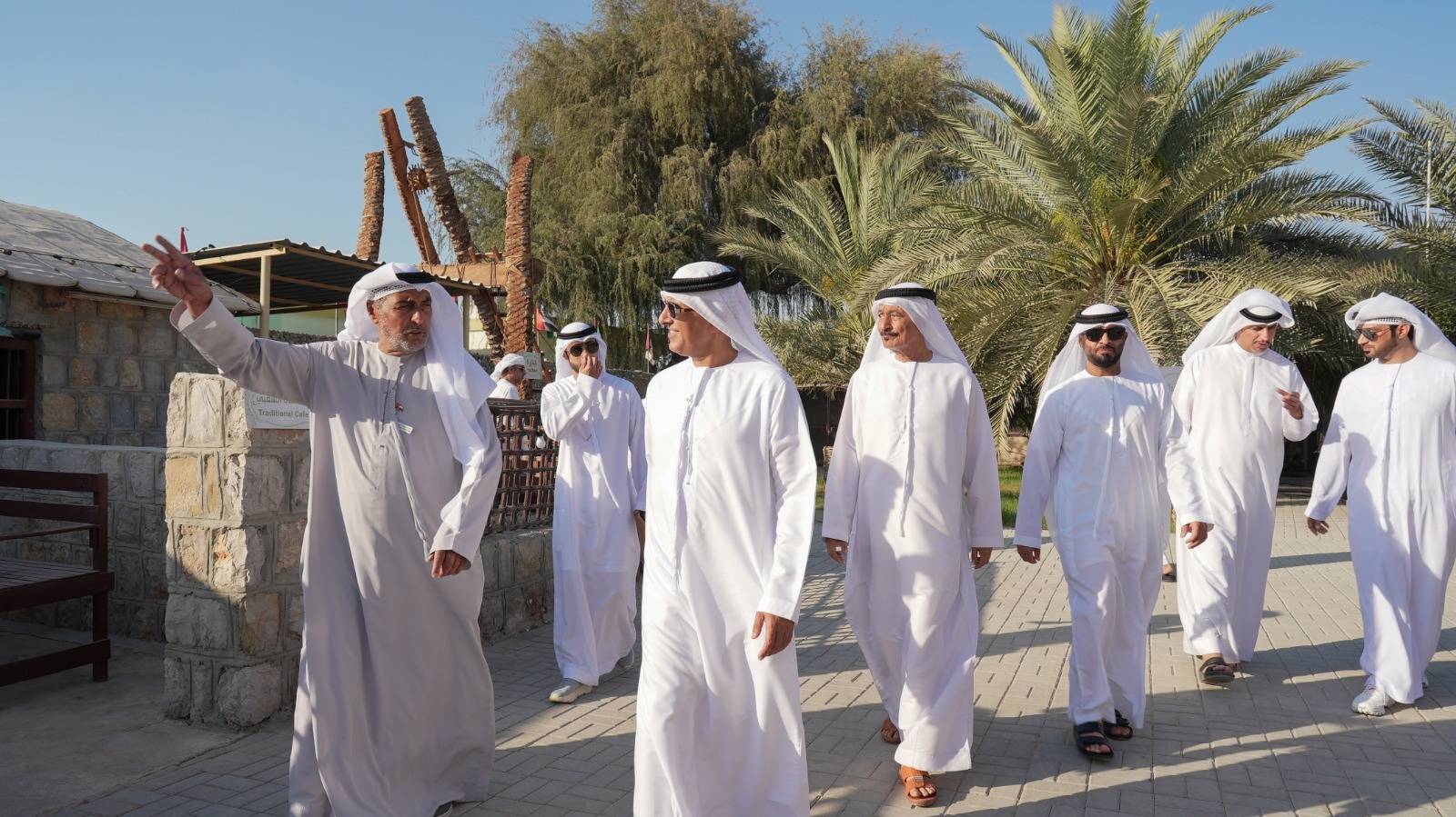 سالم بن سلطان القاسمي يتفقّد «الوفاء» في رأس الخيمة