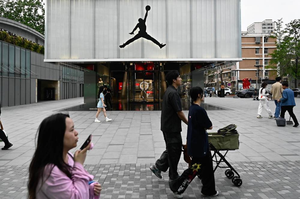 أحد متاجر جوردان في العاصمة الصينية