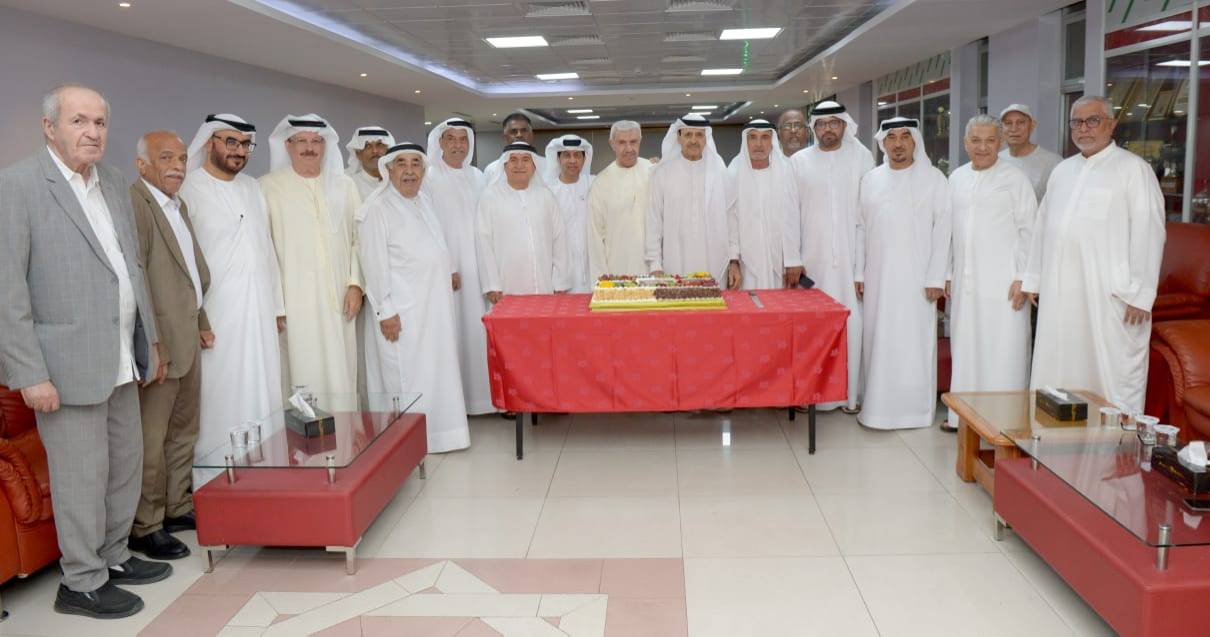 القرقاوي وعبد الملك والحمادي يتوسطون الحضور