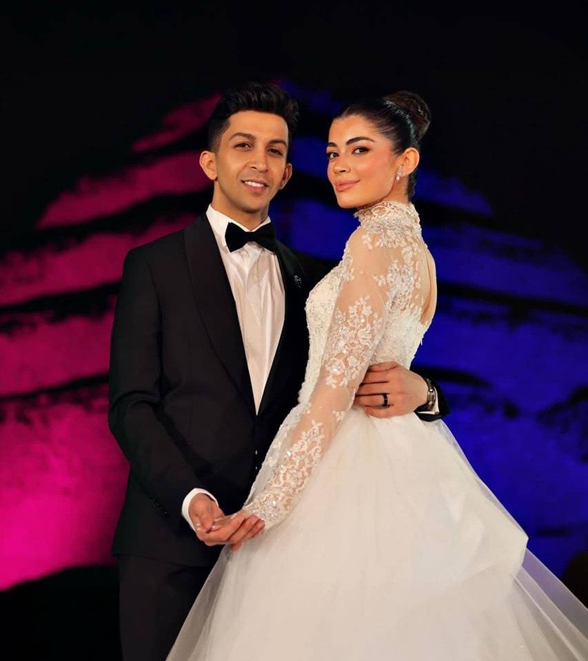 فستان زفاف ليلى زاهر من زهير مراد يشعل السوشيال ميديا.. سعره صادم