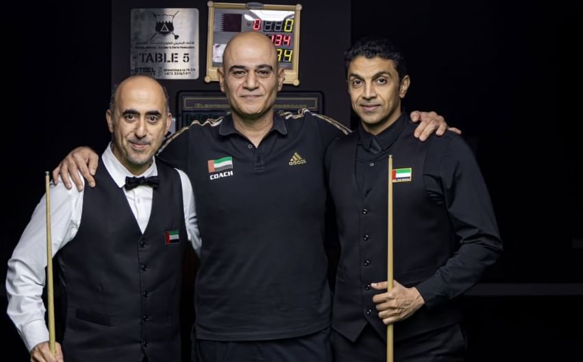 لاعبو منتخب الإمارات