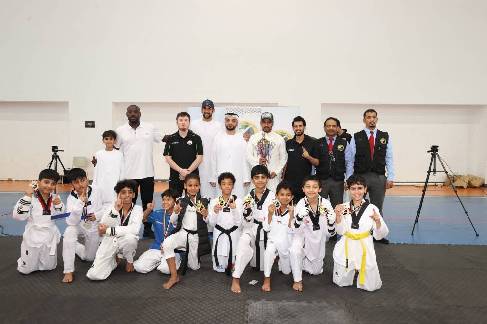 نادي الشارقة يتوج ببطولة النخبة للتايكواندو
