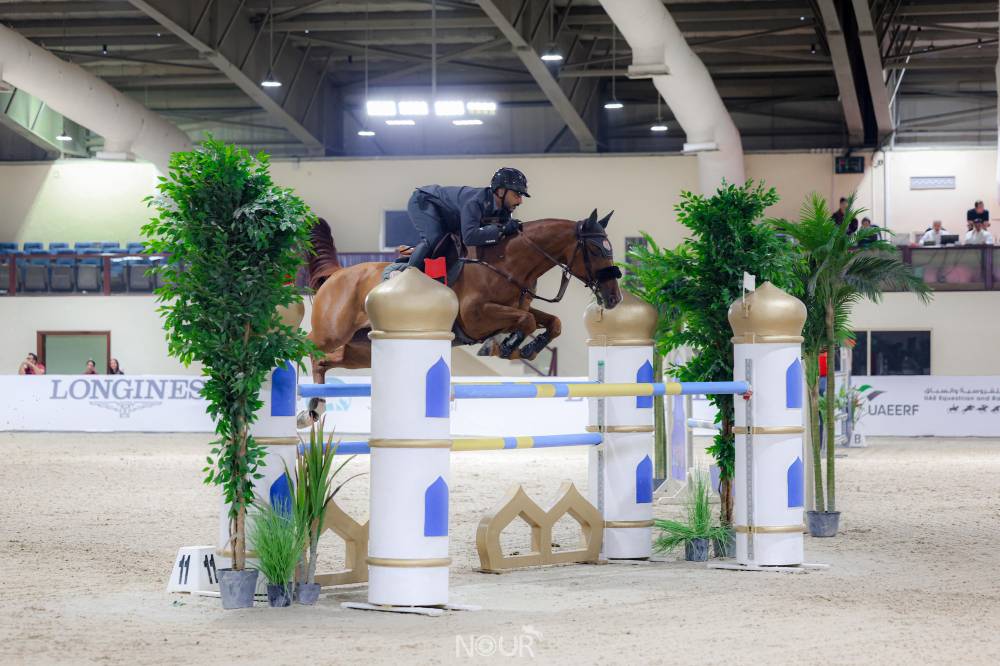سلطان الجنيبي الفائز بلقب بطولة الإمارات
