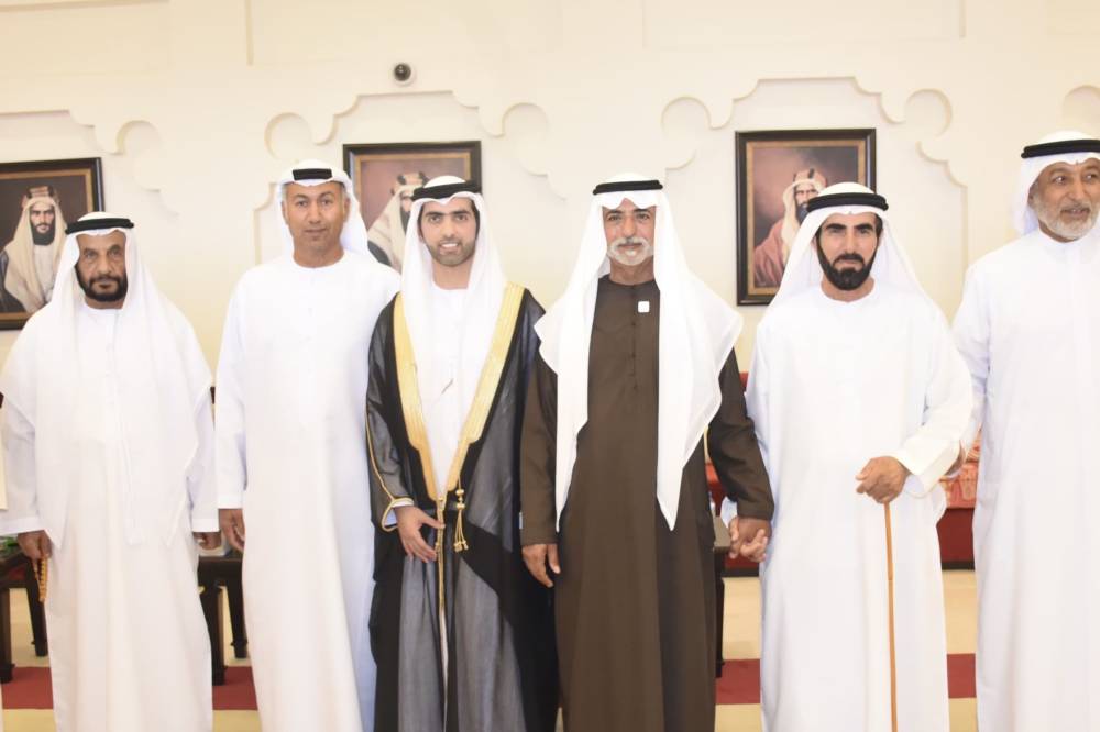 نهيان بن مبارك يحضر أفراح المزروعي والحميري في سويحان