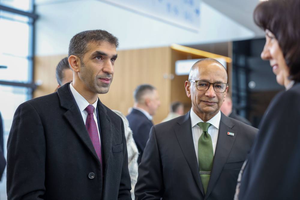 الزيودي يحضر مراسم افتتاح المركز الدولي للمعارض في مينسك