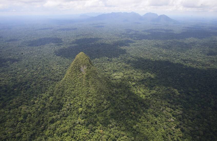 «تل المخروط».. هرم غامض في غابات الأمازون