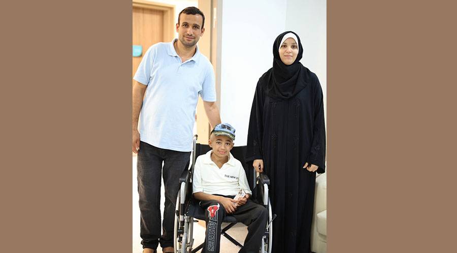 فريق طبي في أبوظبي ينهي معاناة طفل فلسطيني من غزة بزراعة نخاع عظم ناجحة